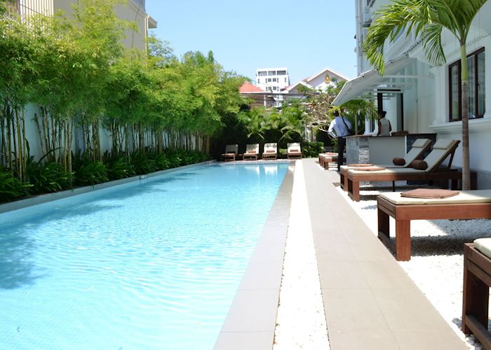 White Mansion Hotel pool,Phnom Penh