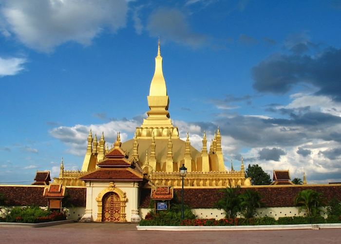 Wat That Luang, Vientiane, Laos