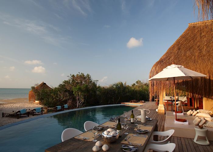 Presidential Villa Dining, Azura, Bazaruto Archipelago