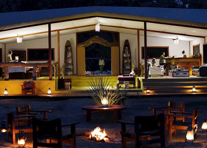 Dining Area, Potato Bush Camp, Lower Zambezi National Park