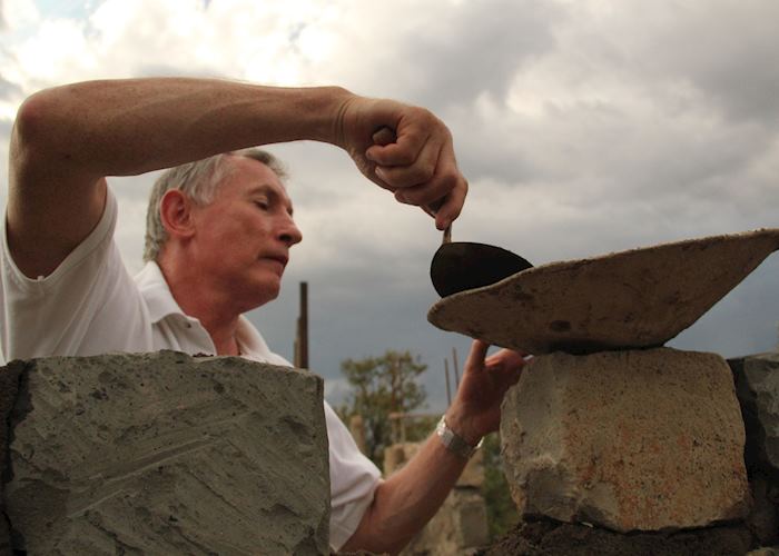 Helping to build a school, Me to We Kenya