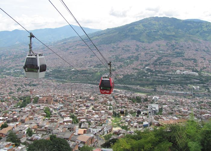 Medellin from the cable car