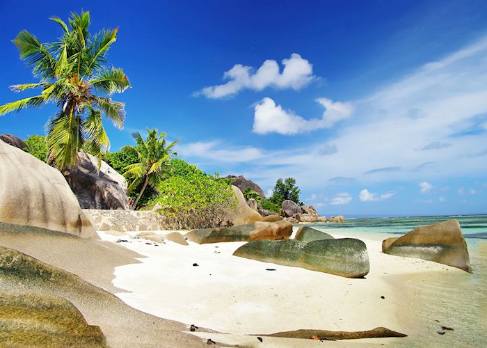 La Digue beach, Seychelles
