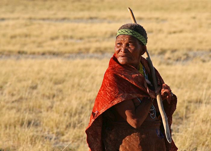 San elder, Makgadikgadi Pans