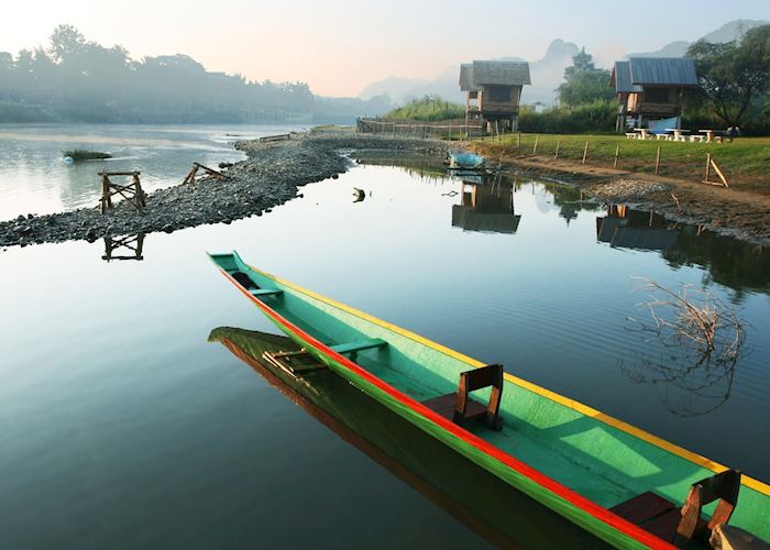 Early morning Vang Vieng, Laos