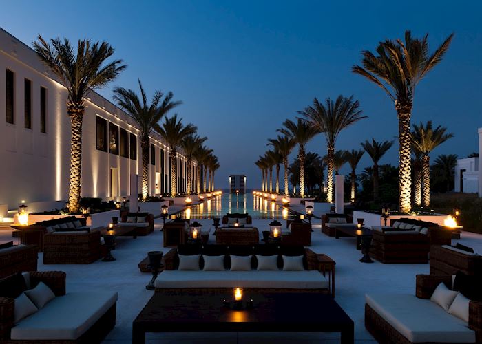 The Long Pool by Night, Chedi Muscat