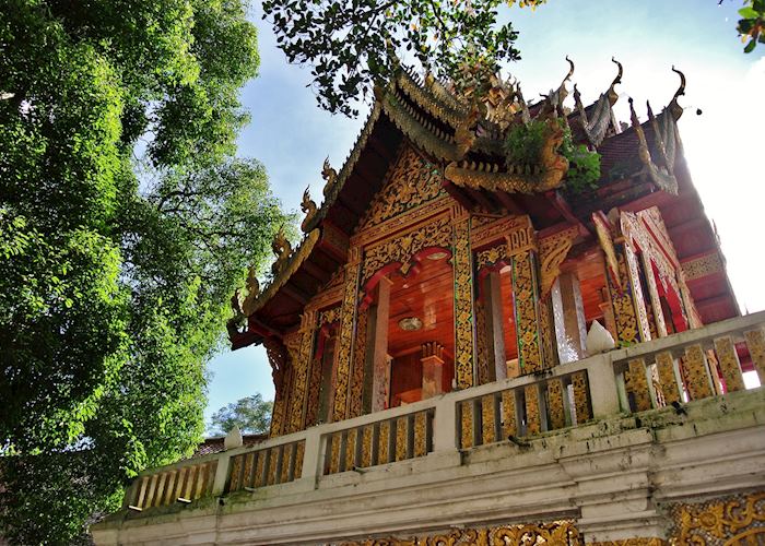 Small temple near to Doi Suthep, Chiang Mai, Thailand