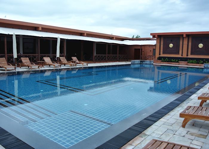 Pool at Bagan Lodge, Bagan