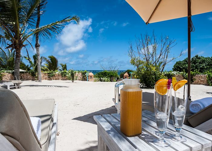 Private beach at Medina Palms, Watamu