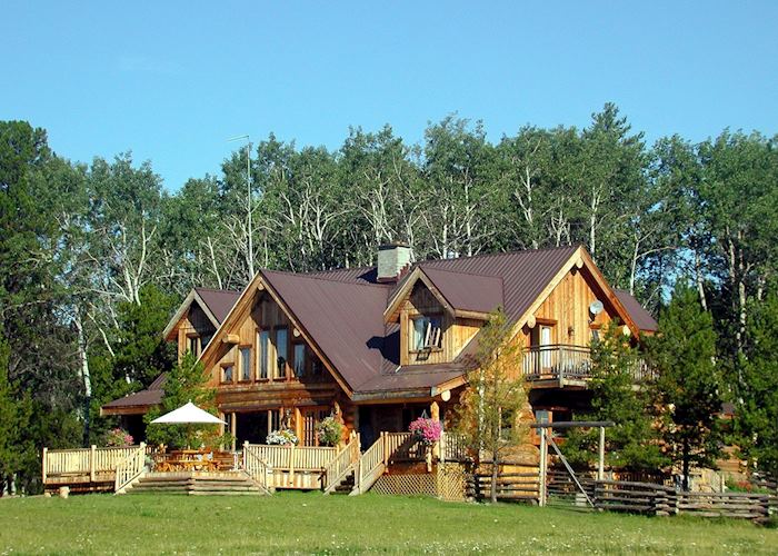 The ranch house, Siwash Lake Wilderness Resort, 70 Mile House