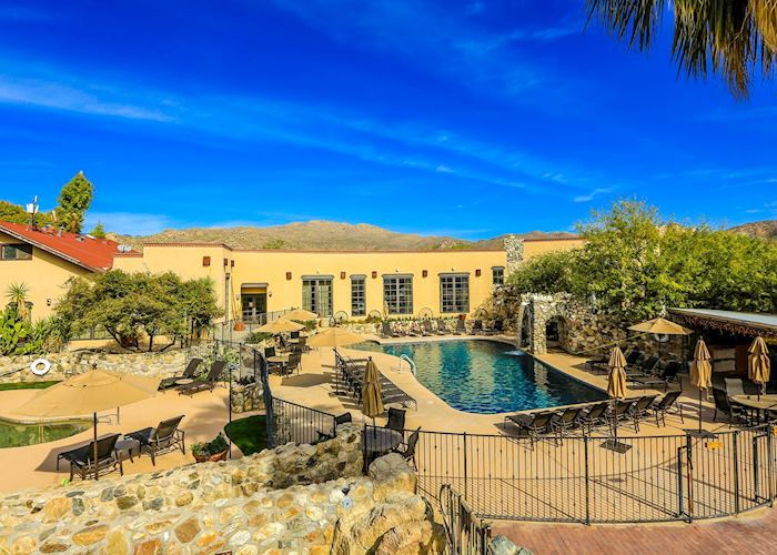 The swimming pool at Tanque Verde Ranch, Tucson