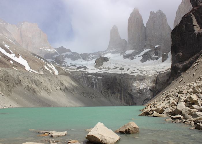 Torres Del Paine base of towers
