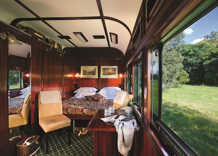 Deluxe cabin, Rovos Rail