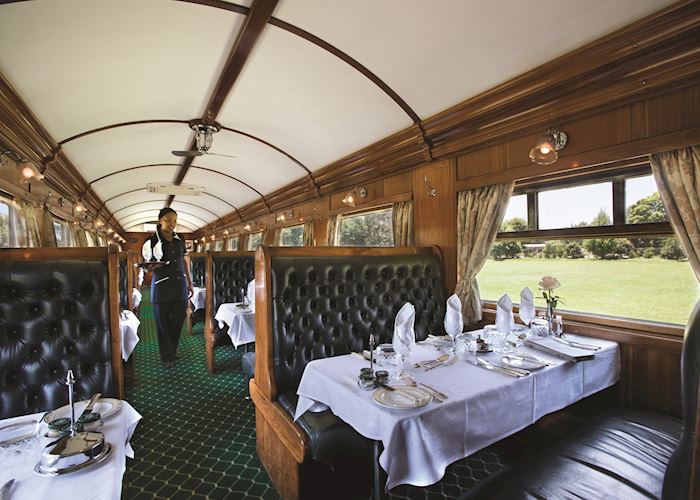 Dining carriage, The Rovos Rail