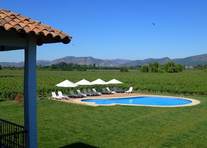 Swimming Pool at Hotel TerraViña, Colchagua Valley