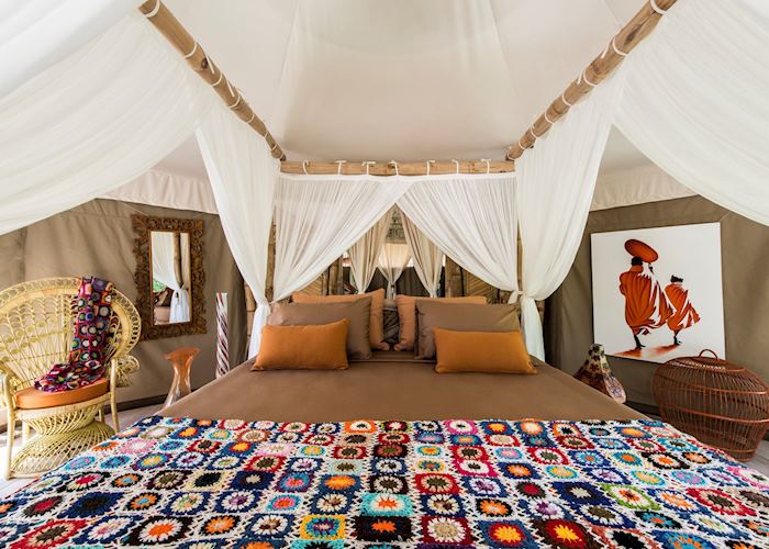 Tent Bedroom, Sandat Glamping Tents, Ubud