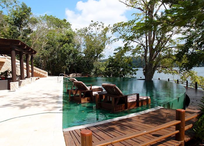 Pool at Las Lagunas Boutique Hotel, El Petén