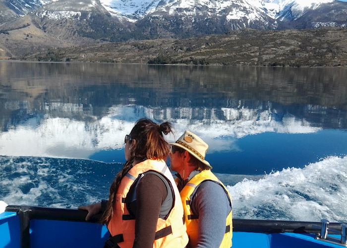 Navigating Lago General Carrera, Chile