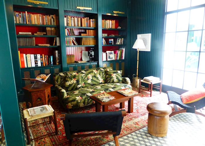 The library at the American Trade Hotel, Panama City