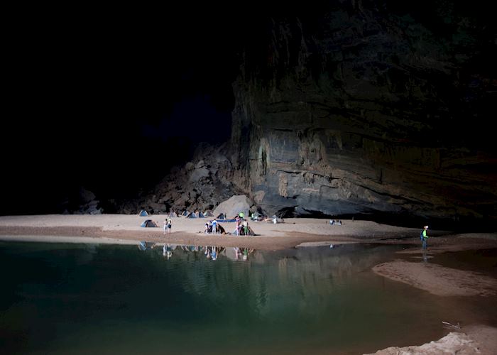Camping at Phong Nha-Ke Bang National Park, Vietnam