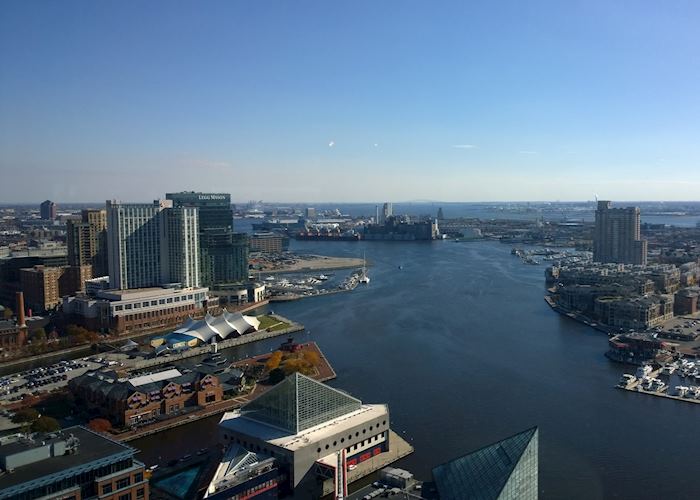 The Harbor from the top of World Trade Centre, Baltimore