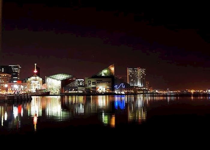 Baltimore at night