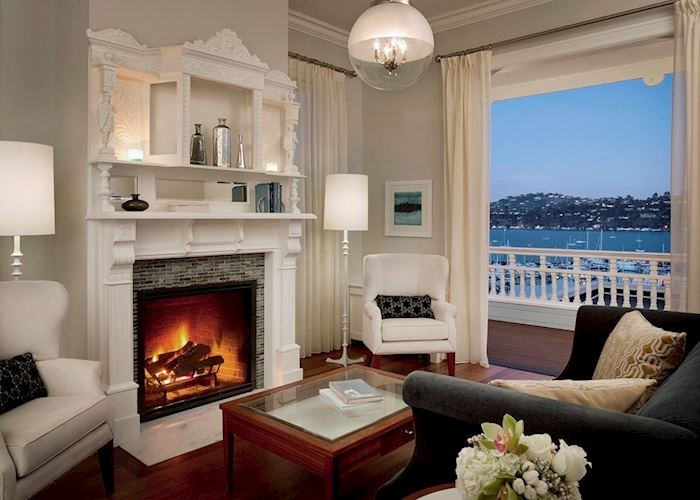 Mansion suite, The Mansion at Casa Madrona, San Francisco
