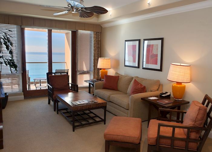 Ocean view living room, Dolphin Bay Resort & Spa