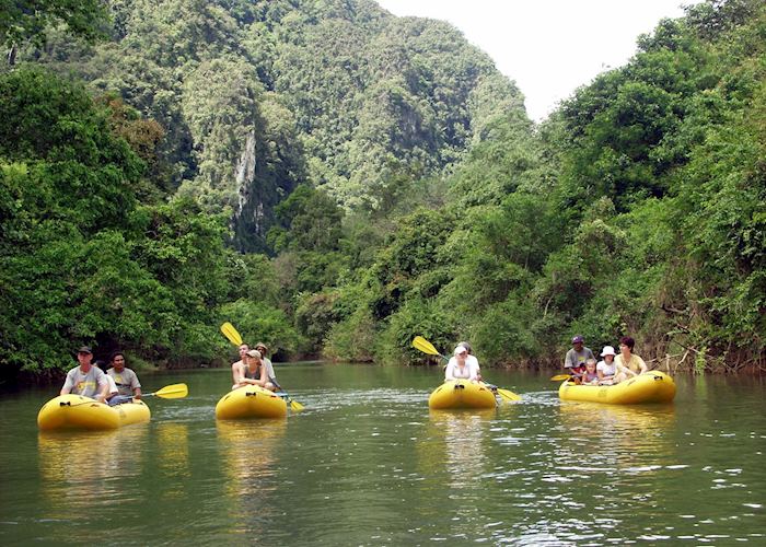 Kayaking in Khao Sok National Park