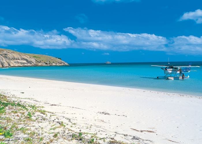Arriving at Lizard Island