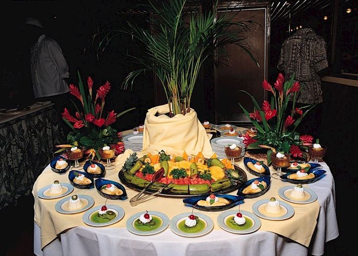 Dinner on a Blue Lagoon Cruise