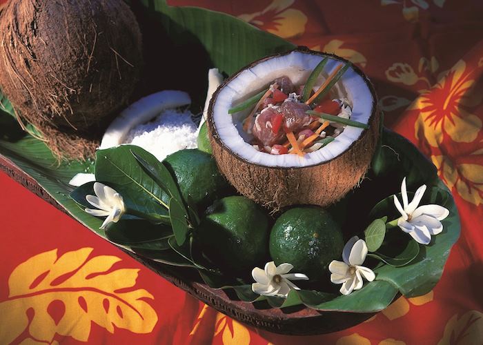 Delicious cuisine, InterContinental Resort, Tahiti