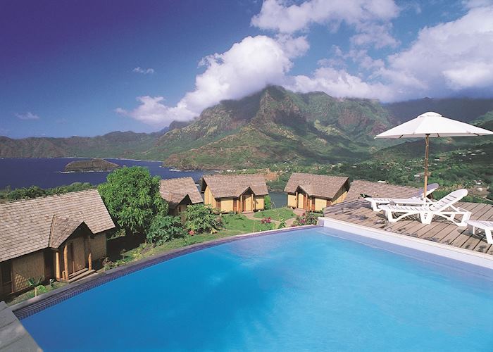 The pool, Hanakee Hiva Oa Pearl Lodge, Hiva Oa