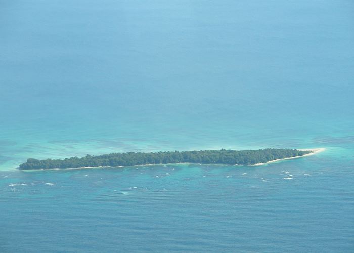 One of the many islands in the Bocas del Toro archipelago, Panama