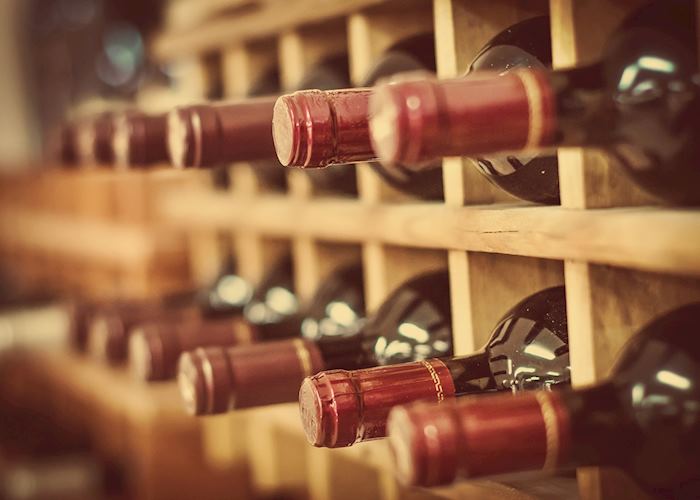 Stored red wines, France