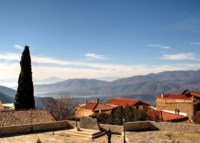 Views from Delphi town, Greece