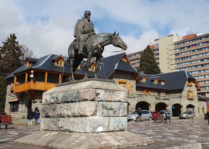 Bariloche town square