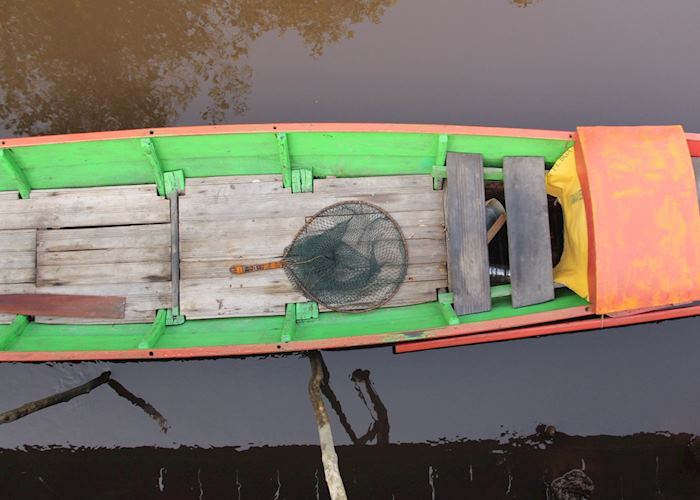 Local transportation in Kalimantan