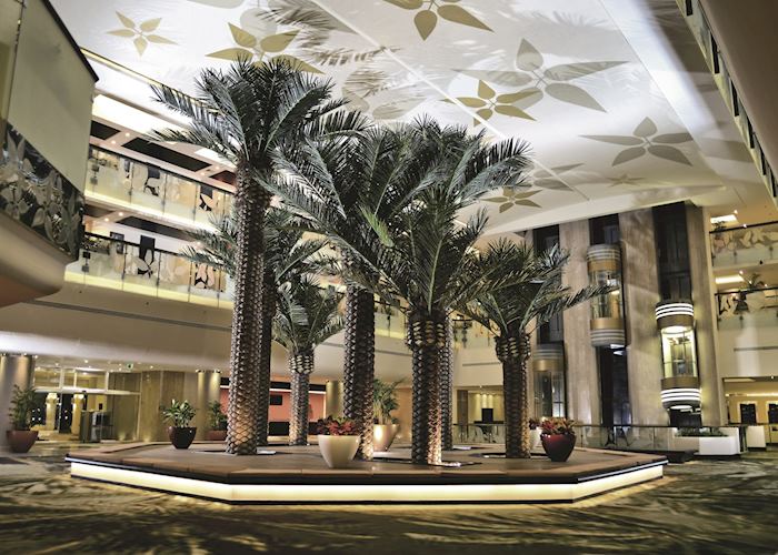 Elephantine lobby, Movenpick Aswan