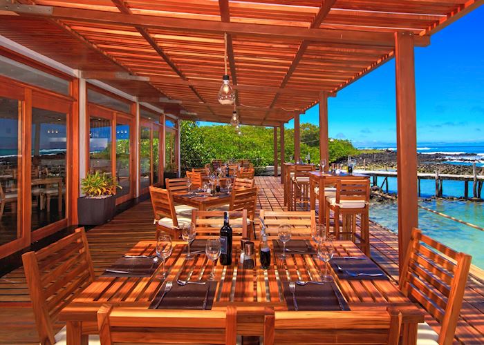 Dining area at Galapagos Habitat
