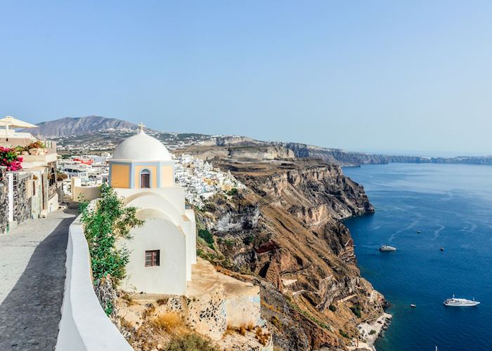 Path to Oia, Santorini