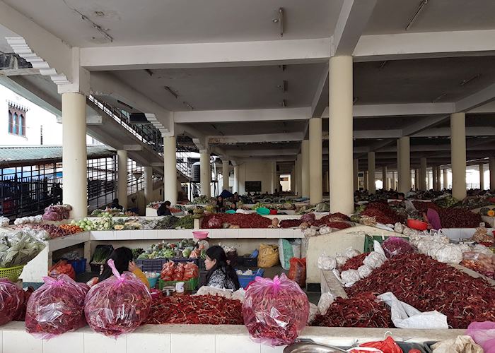 Chillies at the Weekend Market, Thimphu, Bhutan