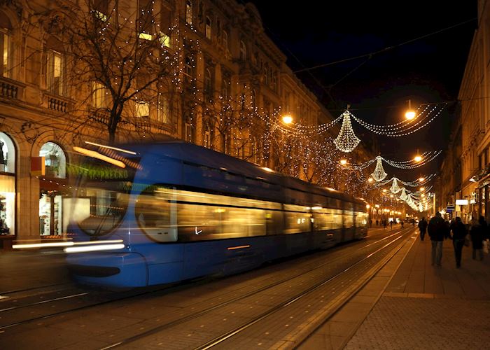 Street tram, Zagreb