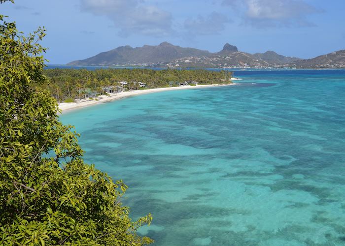 Views over Palm Island from the Iguana Trail