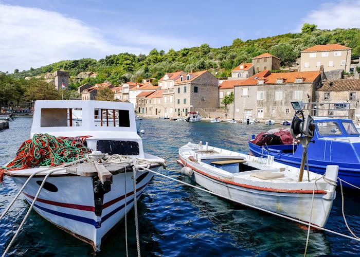 Fishing boats at Šipan, Elaphiti Islands