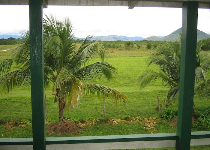 View from the veranda, Dadanawa Ranch, Dadanawa