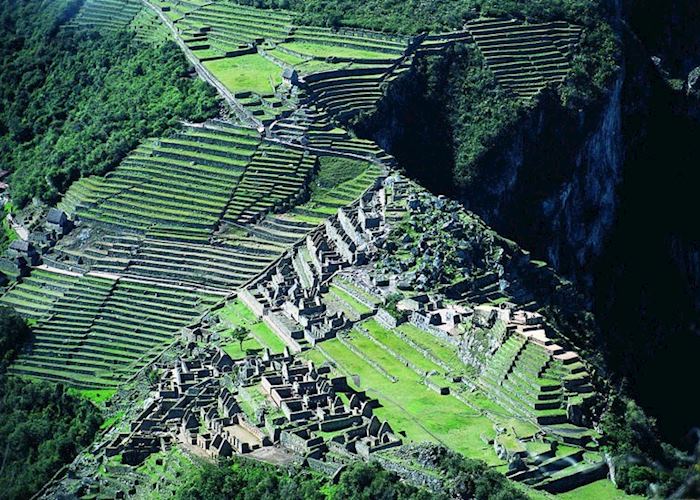 View of Machu Picchu from Huayna Picchu
