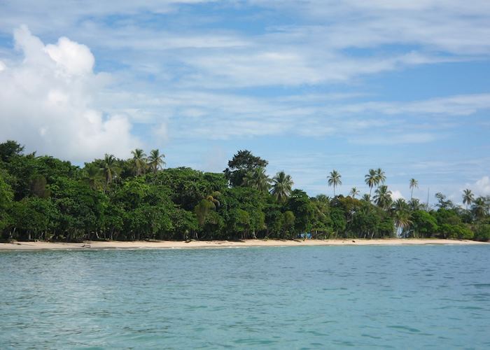 Remote beach off Bastimentos, Bocas del Toro