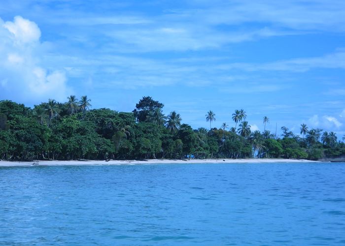 Remote beach off Bastimentos, Bocas del Toro