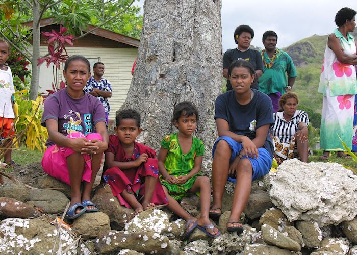 Local village in the Mamanuca Islands